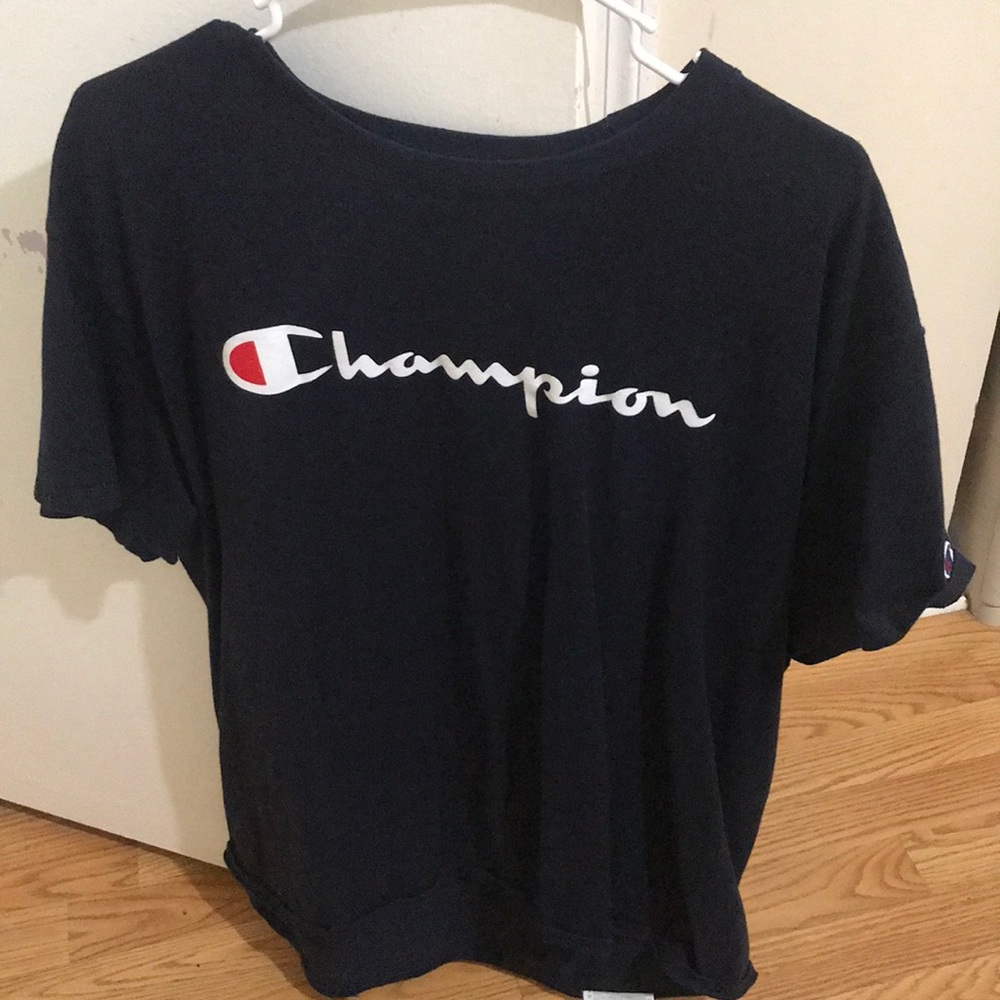 Champion Navy Tee